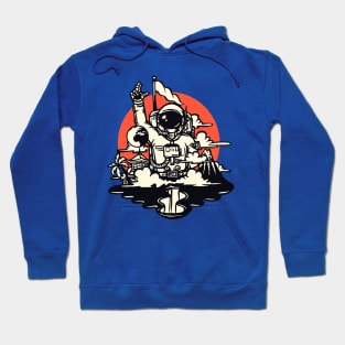 astronaut in space Hoodie